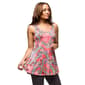 Womens 24/7 Comfort Apparel Casual Pink Paisley Tank Top - image 4