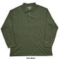 Mens Big & Tall Architect&#174; Long Sleeve Interlock Polo - image 3