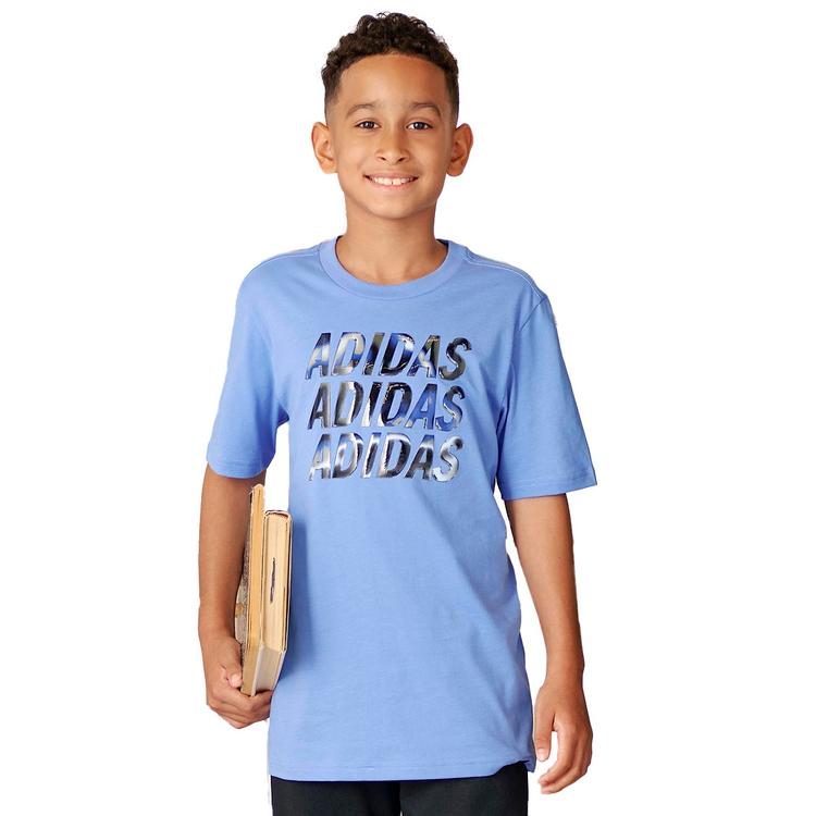 Boys (8-20) adidas(R) Short Sleeve Spectrum of Light Tee