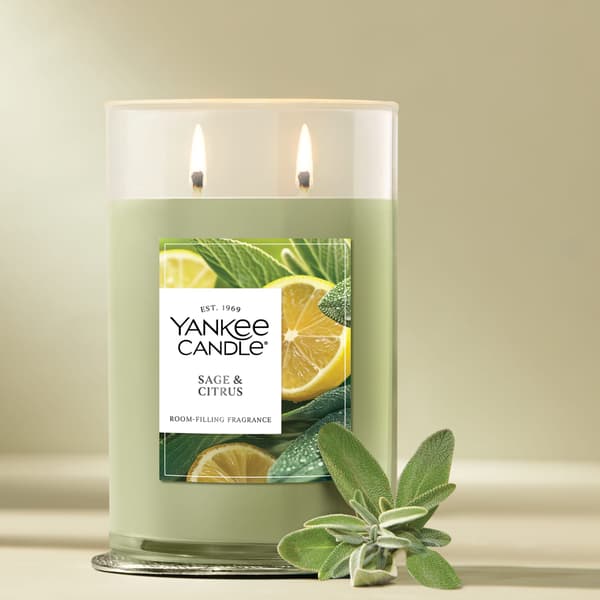 Yankee Candle® 20oz. 2-Wick Sage & Citrus Tumbler Candle