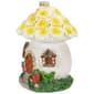 Northlight Seasonal 7in. Solar Flower House Garden Statue - image 3