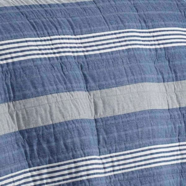 Nautica Saltmarsh 136 Thread Count Reversible Quilt Set