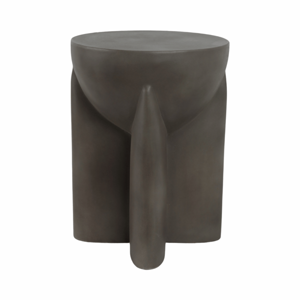 Sagebrook Home 19in. Contemporary  Pottery Cement Accent Table