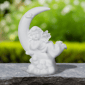 Northlight Girl Cherub Laying on Crescent Moon Statue - image 1