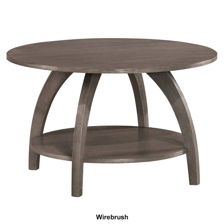 Convenience Concepts Aldrin Coffee Table with Shelf