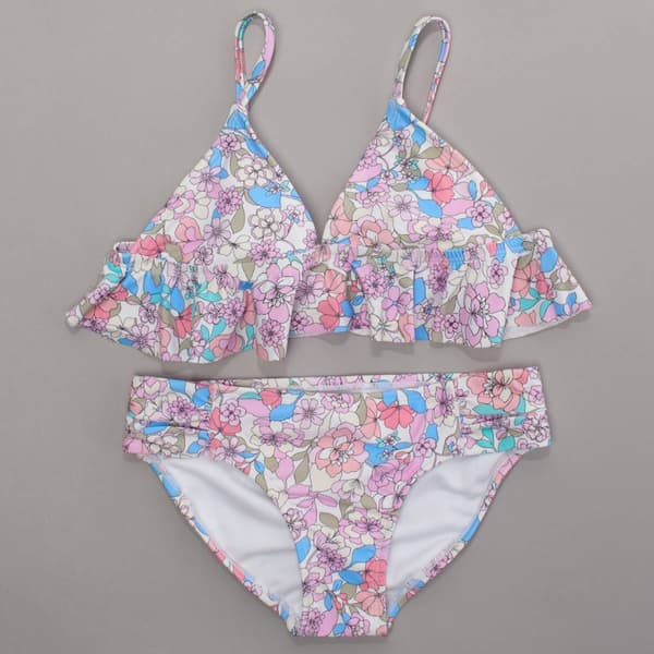 Girls (7-16) Raisins Starry Eyed Bikini 2pc. Swim Set - image 