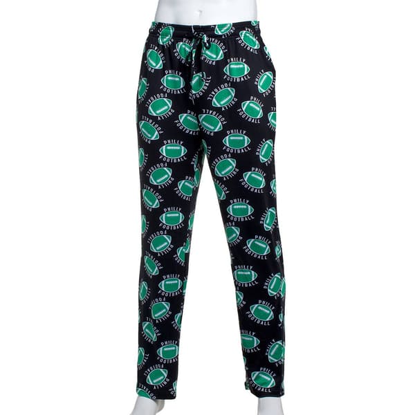 Mens Tailgate Philadelphia Football Pajama Pants - Black - image 