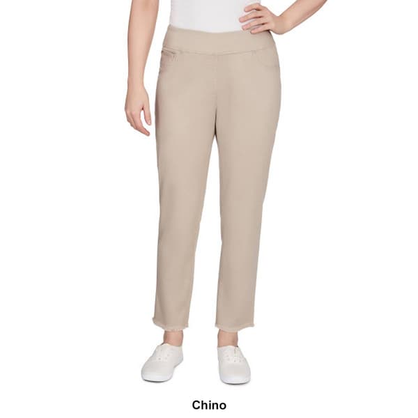 Petite Ruby Rd. Key Items Solid Ankle Pants