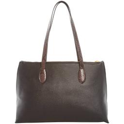 Tahari Ginny Snake Trim Tote