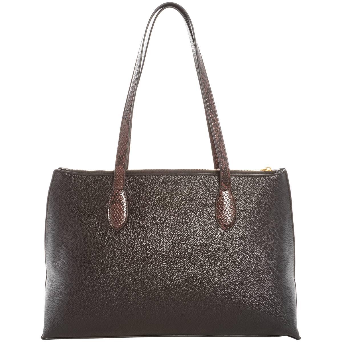 Tahari Ginny Snake Trim Tote