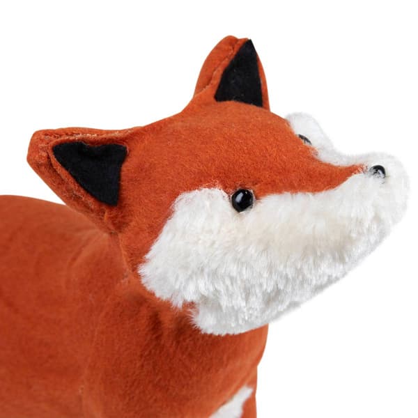 Northlight Plush Autumn Harvest Sitting Fox Figure