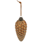 Northlight 4ct. Glittered Pine Cone Glass Christmas Ornaments - image 3