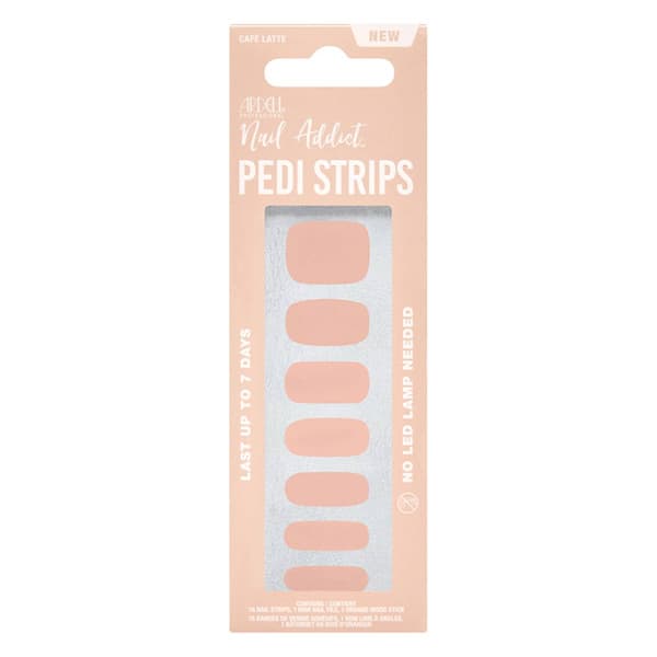 Ardell Nail Addict Pedicure Strips - Cafe Latte