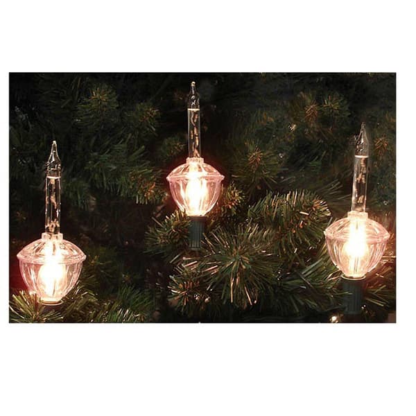 Northlight Seasonal 7ct. Retro Christmas Bubble Light Set