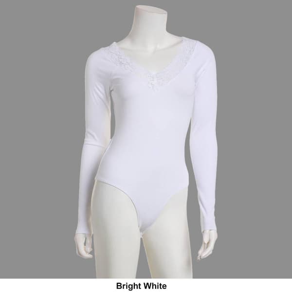 Juniors Self Esteem Swan Bodysuit