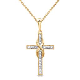 Sterling Silver Cross Pendant Necklace