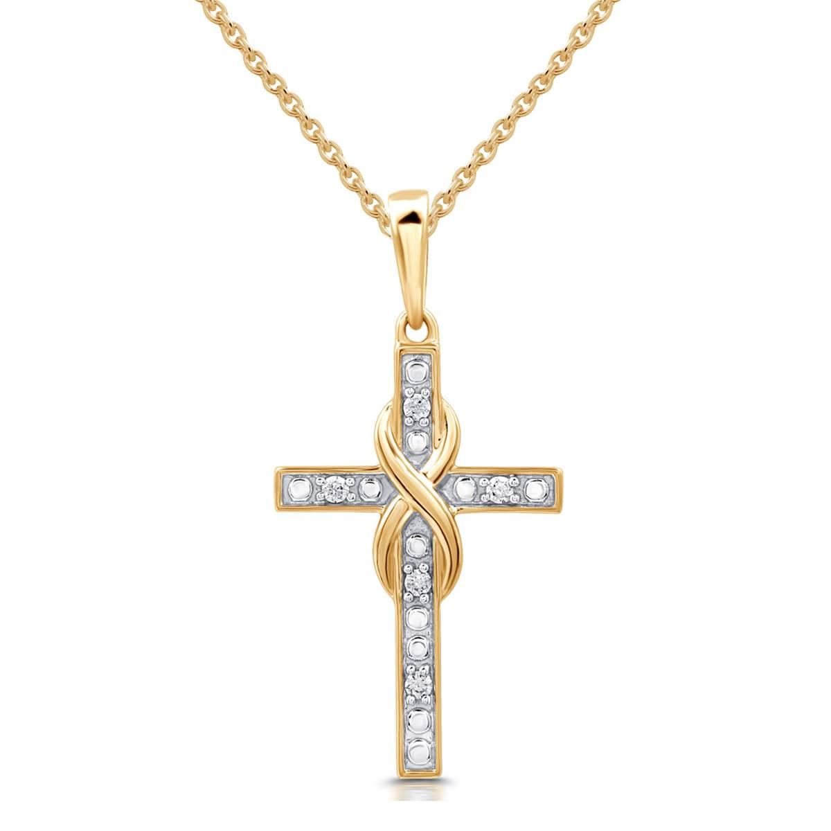 Sterling Silver Cross Pendant Necklace