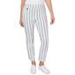 Womens Emaline Verde Grove I Stripe Pull On Capris - image 1