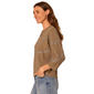 Womens Democracy 3/4 Dolman Sleeve Embroidered Sweater - image 3
