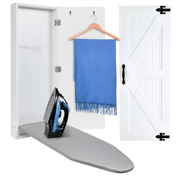 Ivation Wall Mounted Farmhouse Door Ironing Board - image 