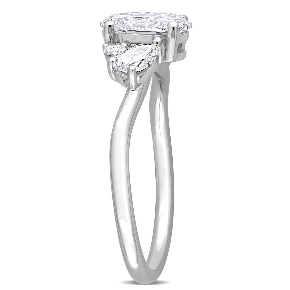 Diamond Classics™ 1.5ctw. Diamond 14kt. White Gold Ring