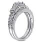 Loveblooms™ Princess & Round Diamond Bridal Ring Set - image 2