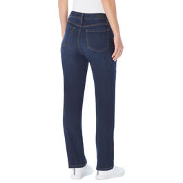 Womens Jones New York Lexington Straight Leg Jeans - Indigo