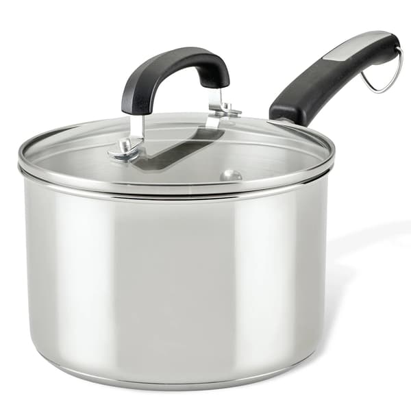 Farberware Brilliance 3-Qt Covered Saucepan