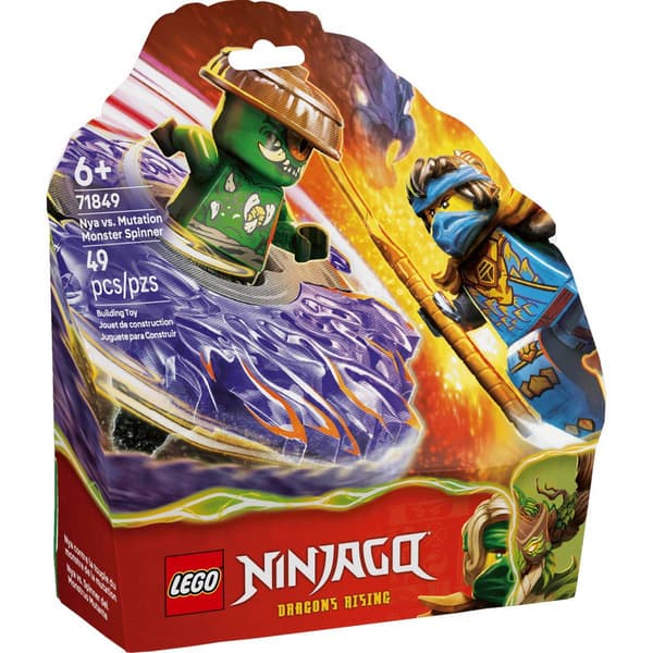 LEGO(R) Ninjago(R) Nya Vs Elemental Monster Spinner Building Kit - image 