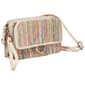 Womens Bueno Striped Straw Crossbody Wallet - image 3