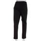 Petite Zac & Rachel Solid Faux Pocket Slit Compression Pants - image 2