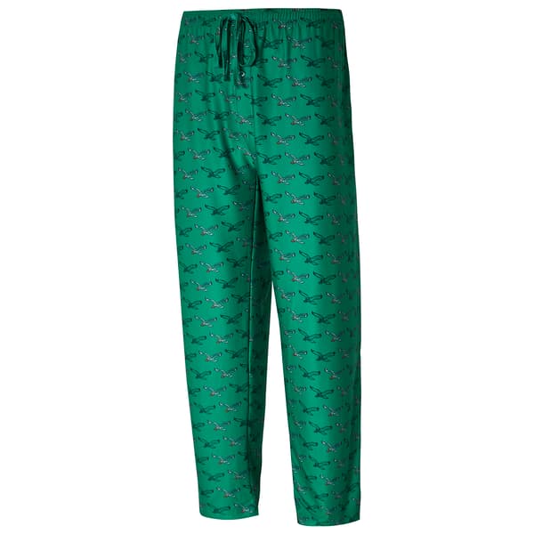 Mens College Concepts Retro Eagles Knit Lounge Pajama Pants - image 
