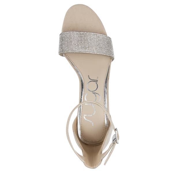 Womens Sugar Machelene Block Heel Slingback Sandals