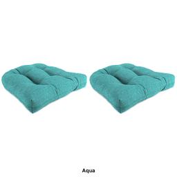 Jordan Manufacturing 2pc. 18in. Tory Wicker Chair Cushions