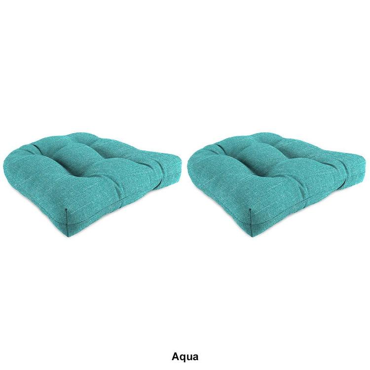 Jordan Manufacturing 2pc. 18in. Tory Wicker Chair Cushions