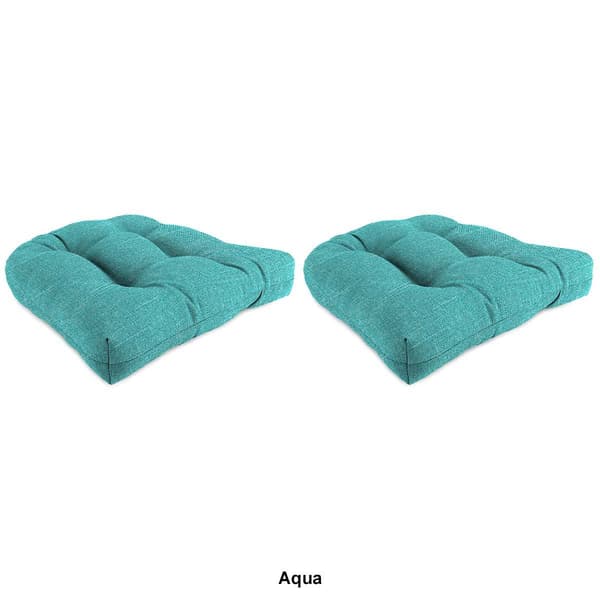 Jordan Manufacturing 2pc. 18in. Tory Wicker Chair Cushions