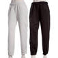 Juniors No Comment 2pk. Fleece Boyfriend Joggers - image 1