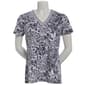 Womens Nautica Short Sleeve Shadow Floral Stripe Tee - image 2