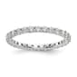 Endless Affection&#40;tm&#41; 14kt. White Gold Eternity Band - image 1