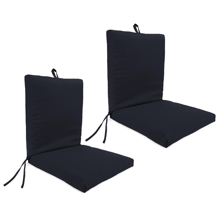 Jordan Manufacturing Navy Chair Cushions - Set Of 2