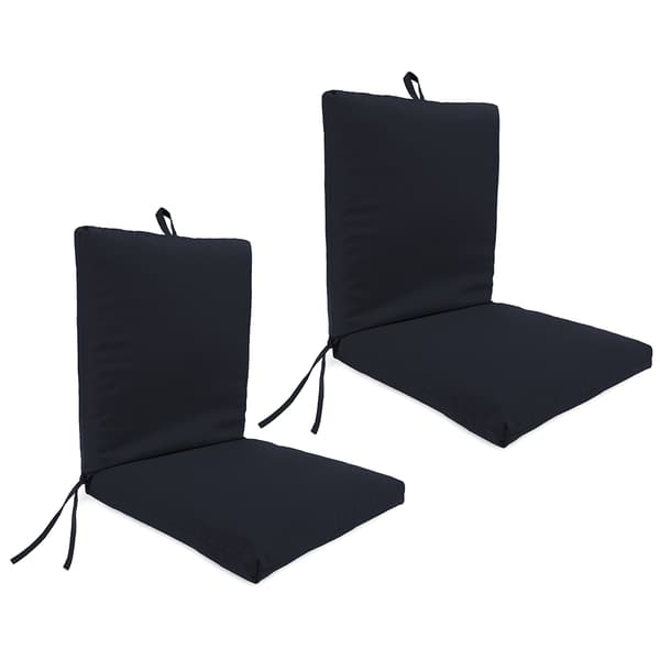Jordan Manufacturing Navy Chair Cushions - Set Of 2 - image 