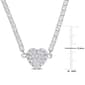 Sophia B 17 1/2ctw. Created White Sapphire Collar Necklace - image 3
