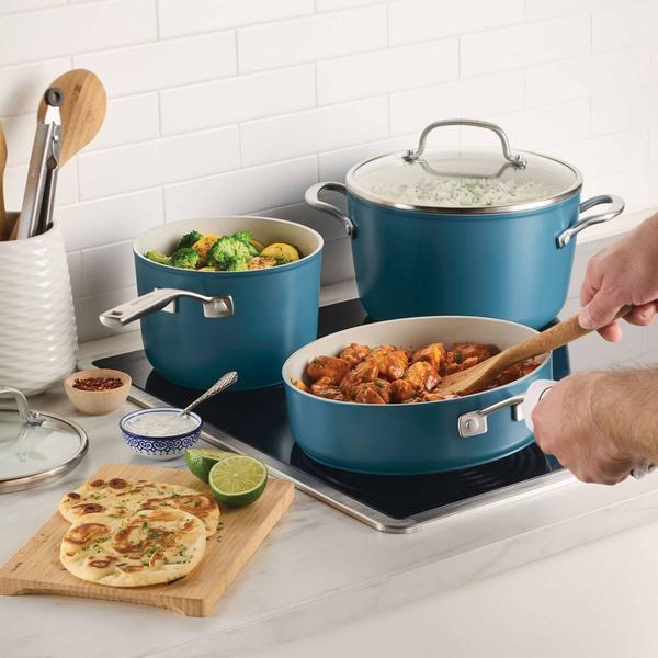 KitchenAid® Hard-Anodized 10pc. Ceramic Induction Cookware Set