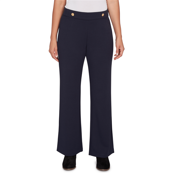 Womens Emaline Golden Nautica Wide Leg Pant With Button Detail - image 
