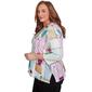 Plus Size Alfred Dunner Classics Geometric Biadere Knit Tee - image 3