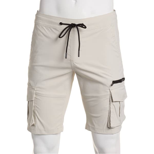Young Mens akademiks&#40;R&#41; Nylon Tech Pull On Cargo Shorts - image 