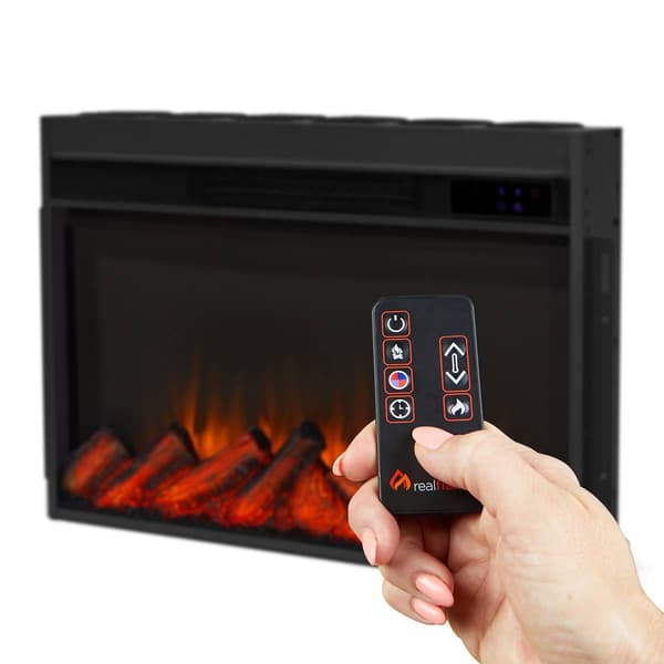 Real Flame Crawford Slim Electric Fireplace