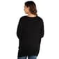 Womens 24/7 Comfort Apparel Oversized Dolman Maternity Top - image 2