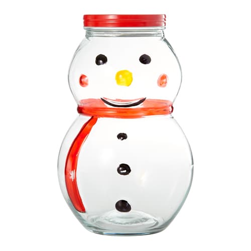 Home Essentials Snowman Canister - image 