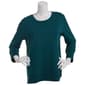 Womens Preswick & Moore&#174; 3/4 Sleeve Slub Tee - image 8